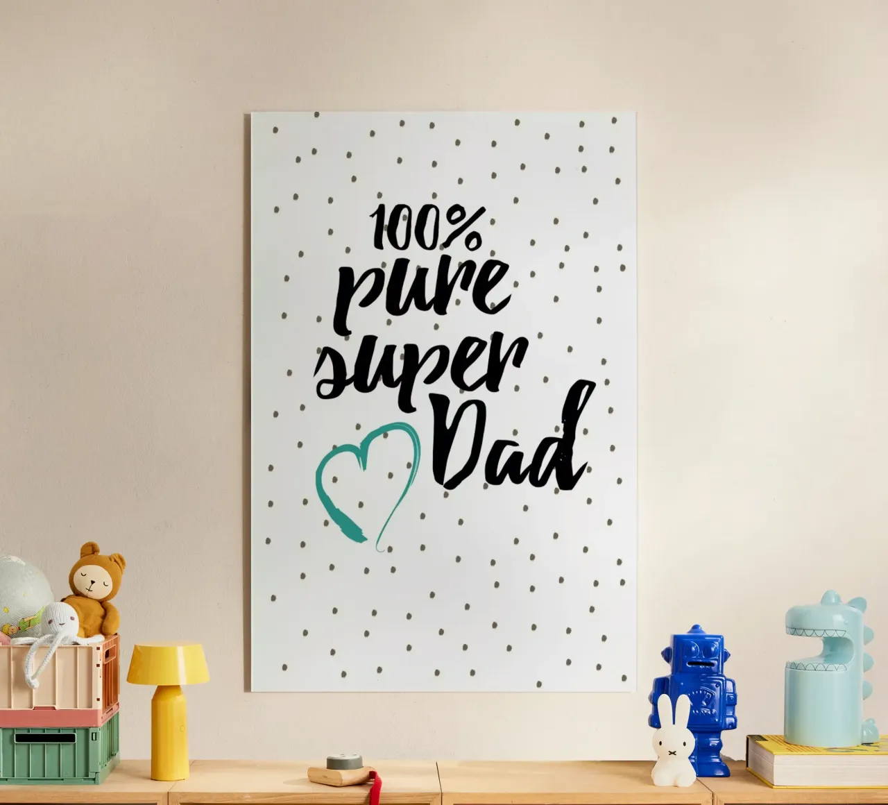 Super Dad plexiglass da Froilein Juno