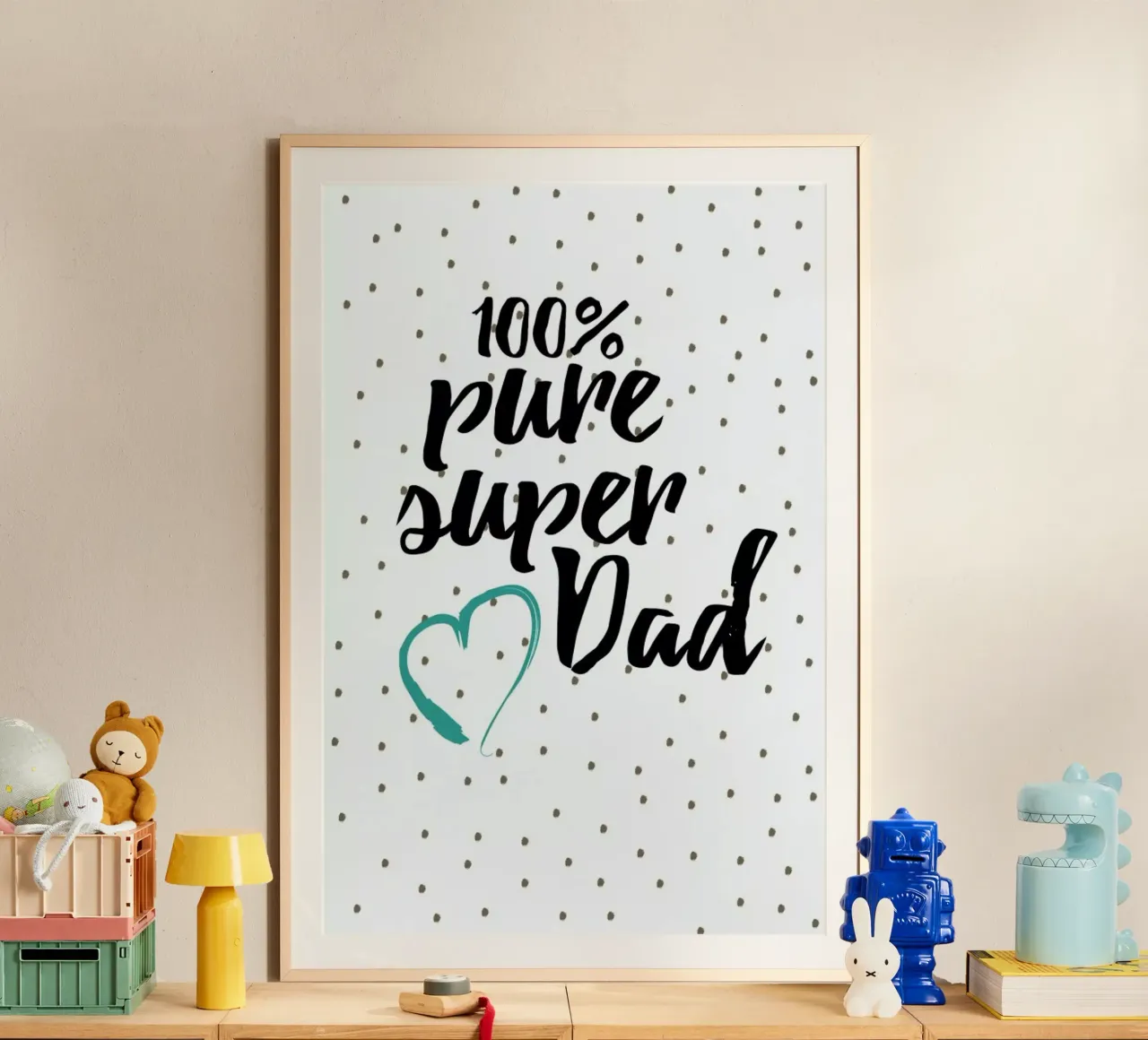 Super Dad carta hahnemühle da Froilein Juno