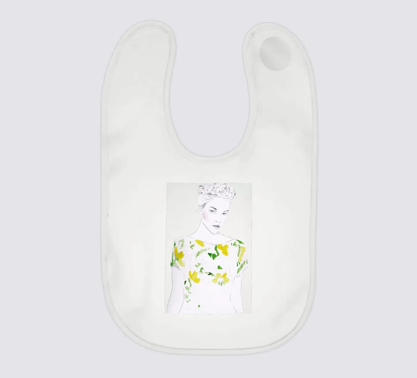 Pattern Study 1 Babylätzchen von Jenny Liz Rome