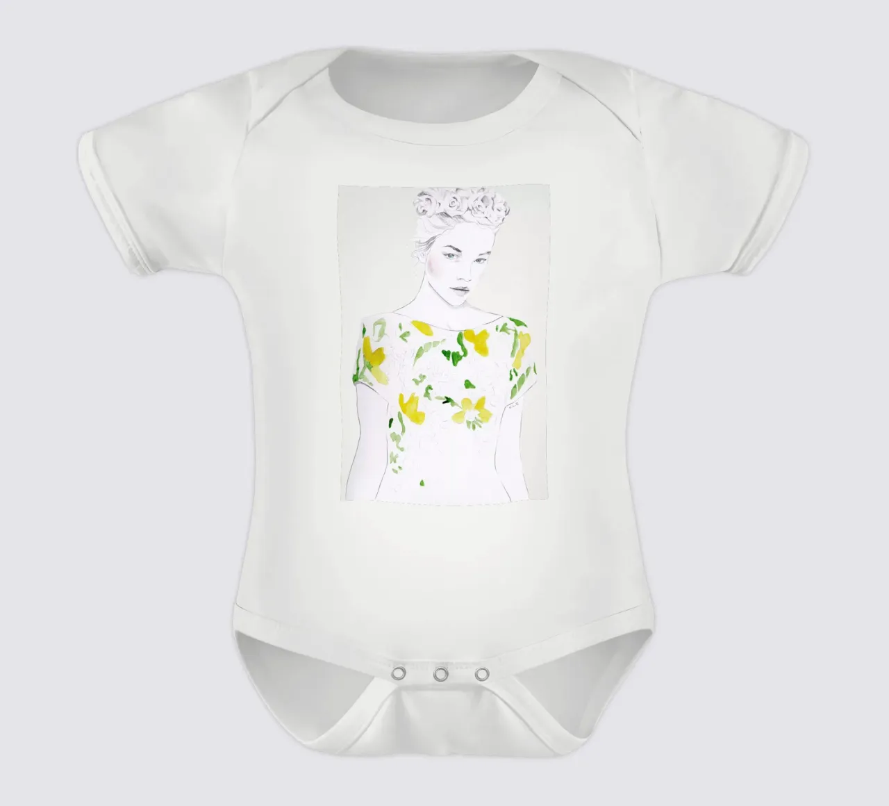 Pattern Study 1 body bébé de Jenny Liz Rome