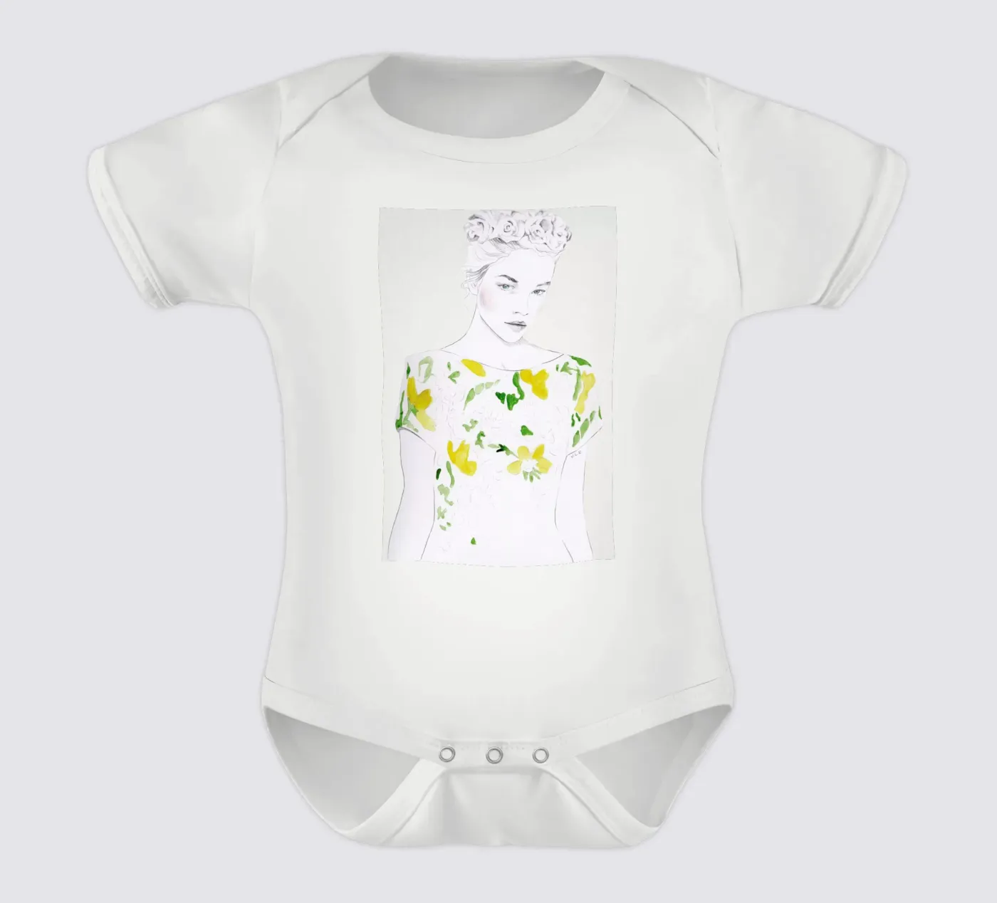 Pattern Study 1 body bébé de Jenny Liz Rome