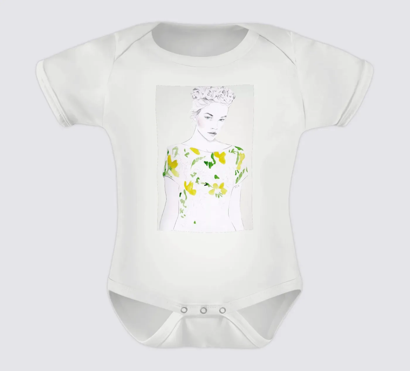 Pattern Study 1 body bébé de Jenny Liz Rome