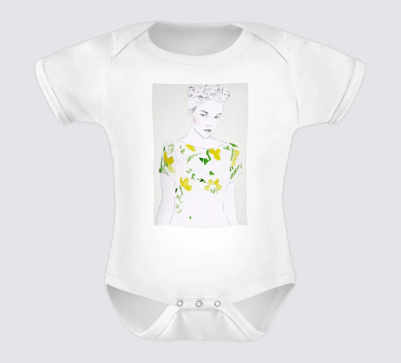 Pattern Study 1 body bébé de Jenny Liz Rome