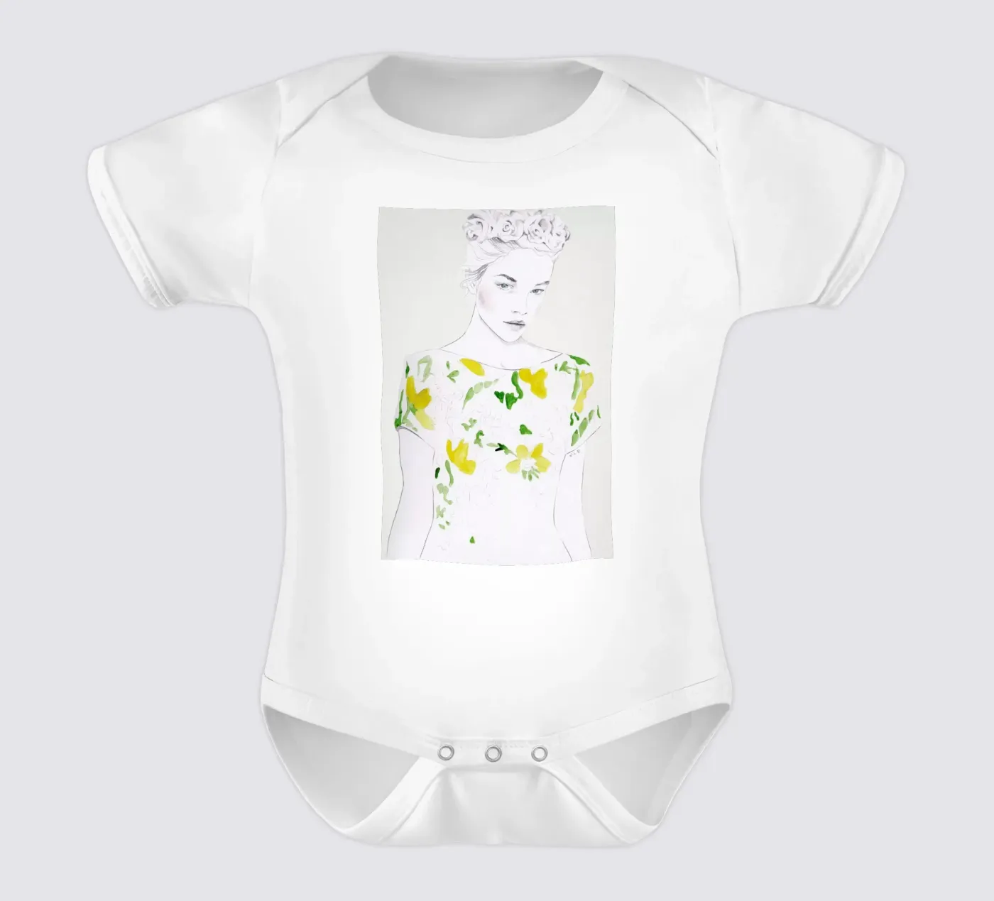 Pattern Study 1 body bébé de Jenny Liz Rome