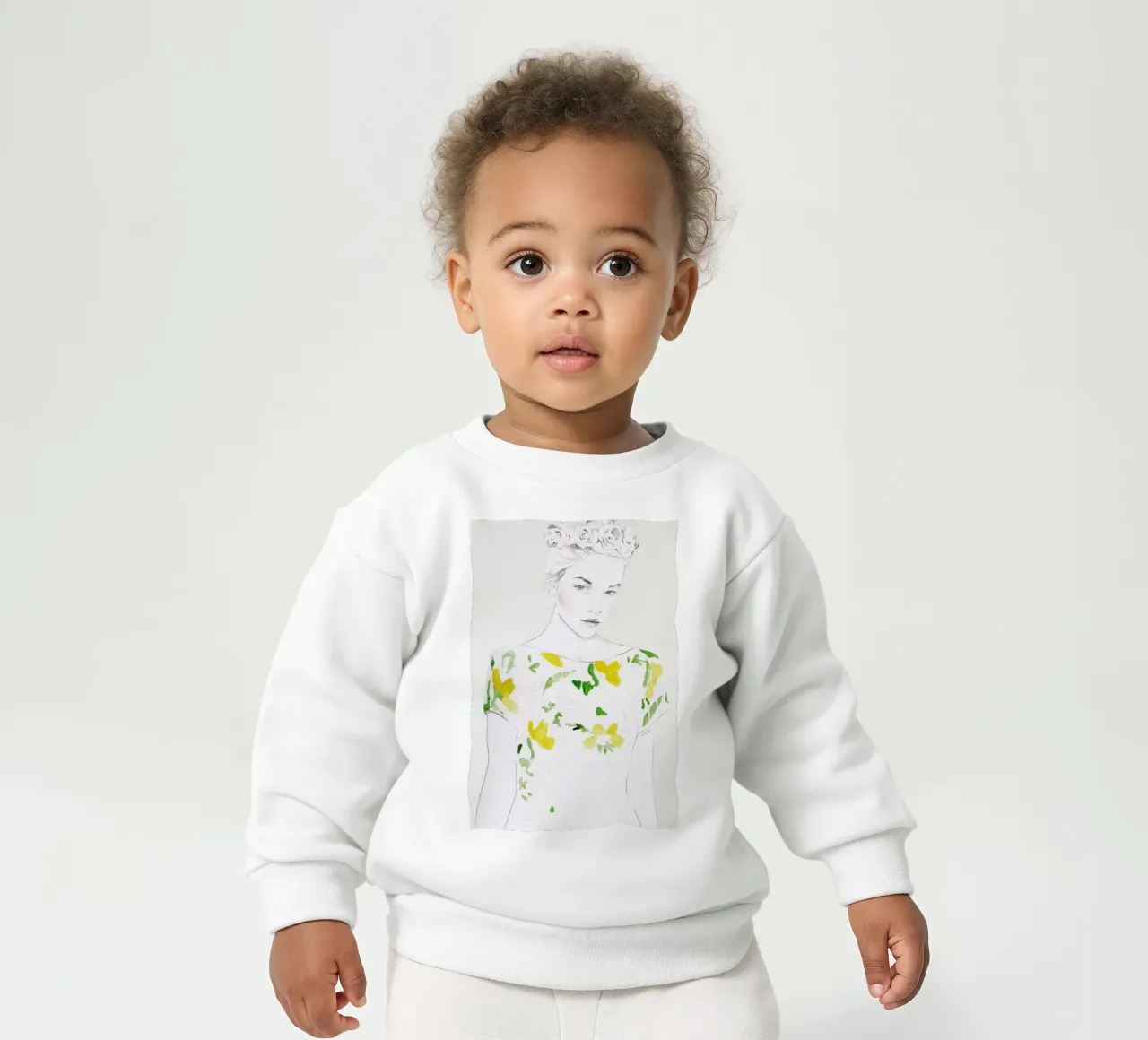 Pattern Study 1 baby sweatshirt by Jenny Liz Rome