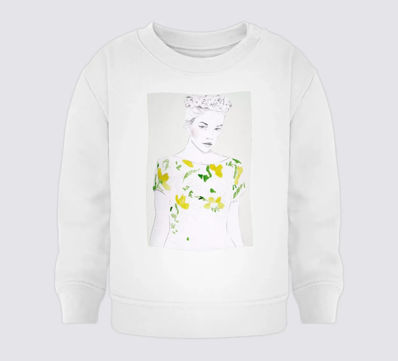 Pattern Study 1 felpa neonato da Jenny Liz Rome