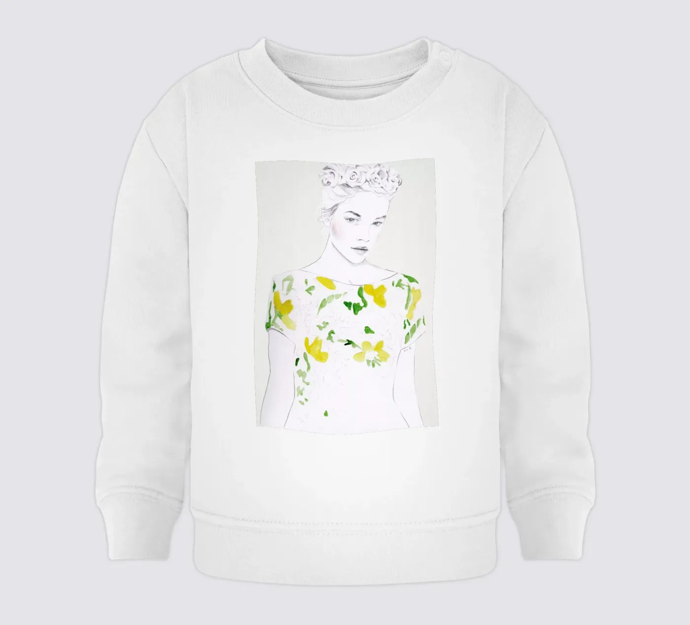 Pattern Study 1 felpa neonato da Jenny Liz Rome