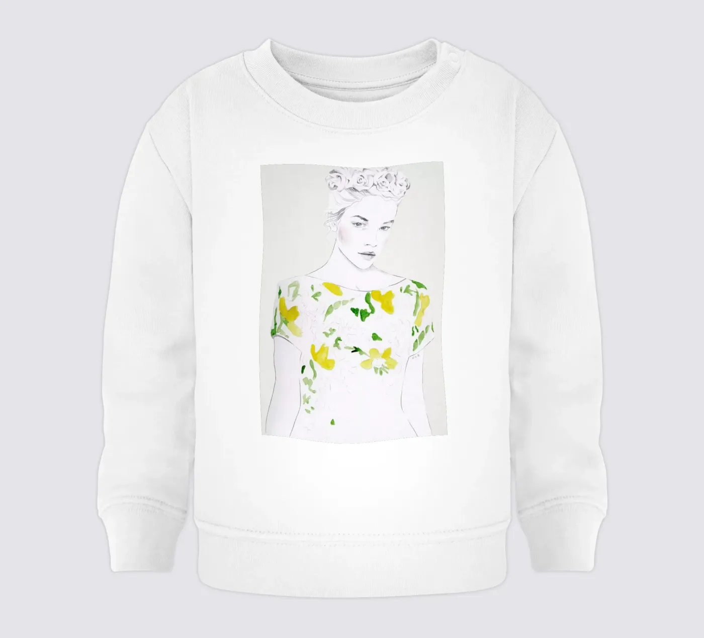 Pattern Study 1 felpa neonato da Jenny Liz Rome