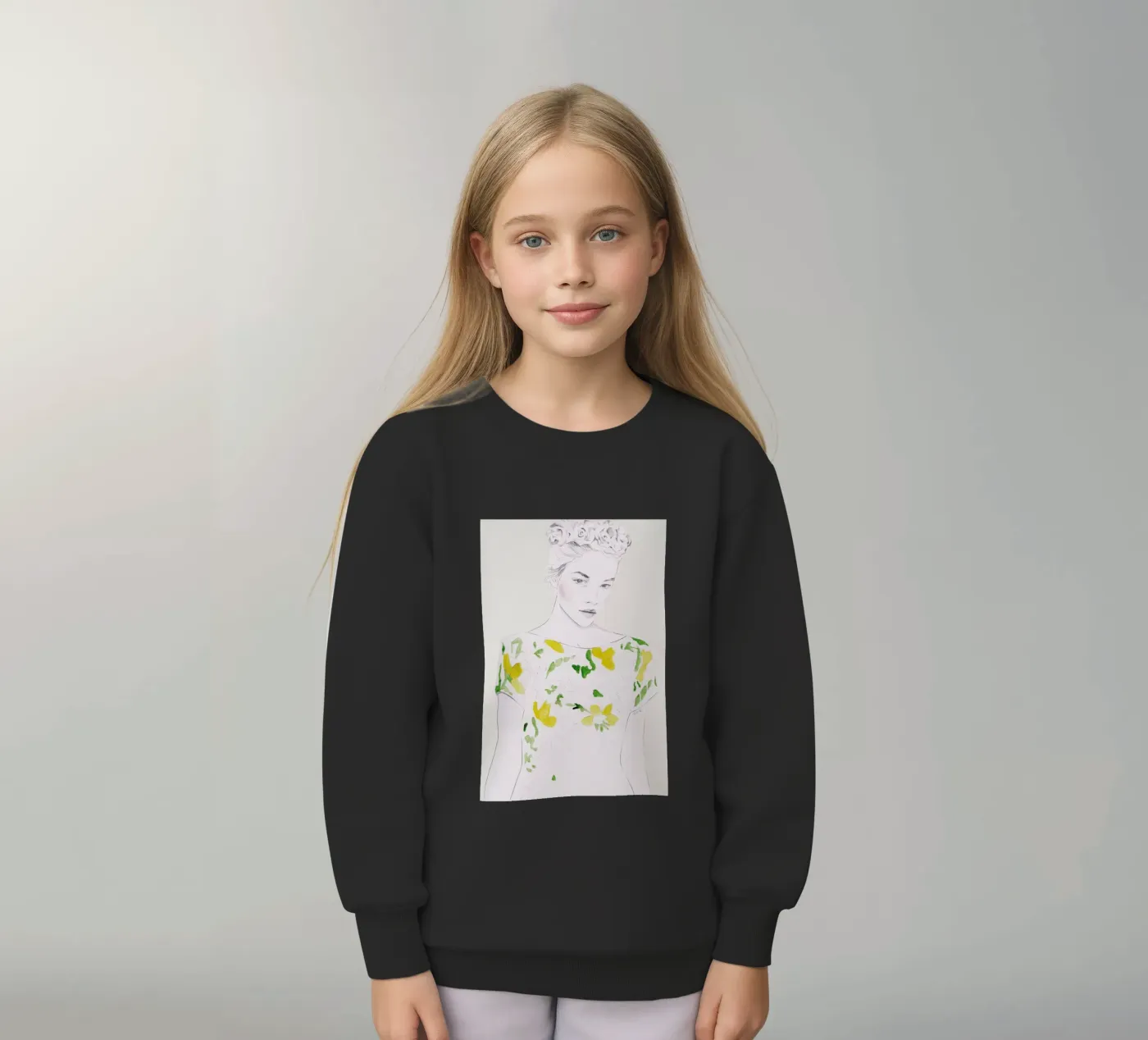 Pattern Study 1 kinder sweatshirt van Jenny Liz Rome