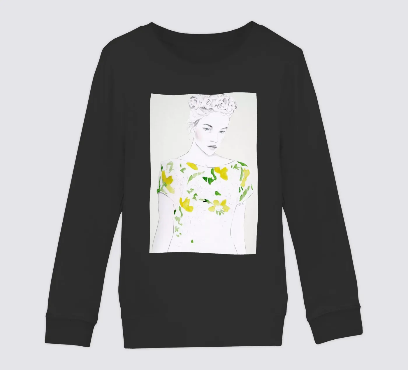 Pattern Study 1 kinder sweatshirt van Jenny Liz Rome