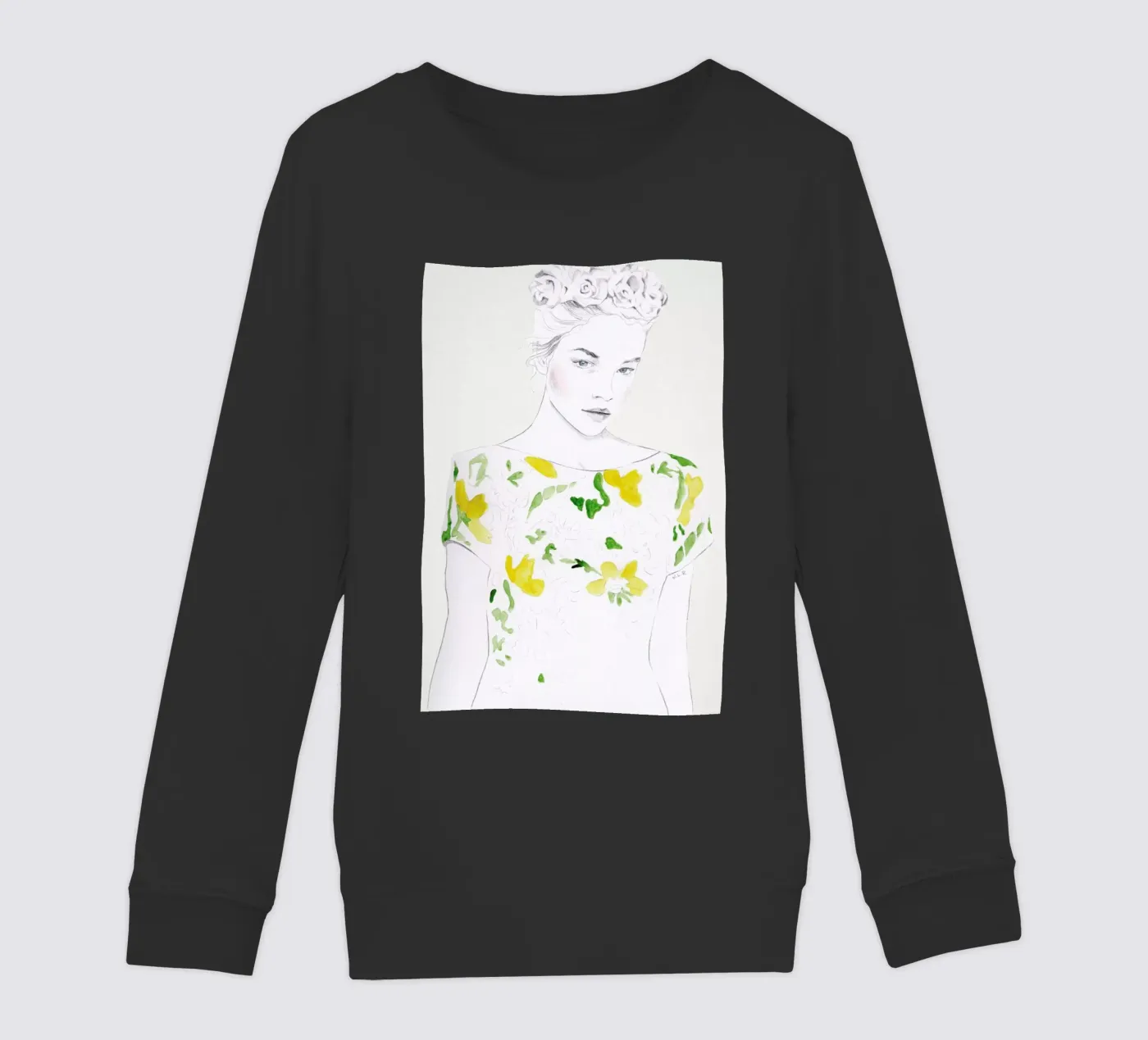 Pattern Study 1 kinder sweatshirt van Jenny Liz Rome