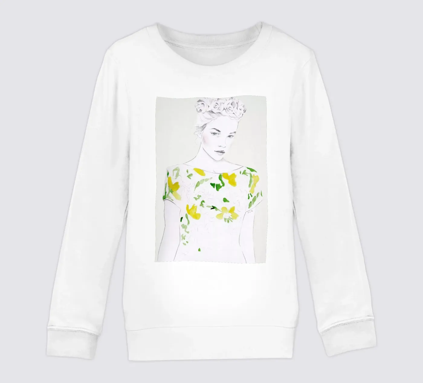 Pattern Study 1 kinder sweatshirt van Jenny Liz Rome