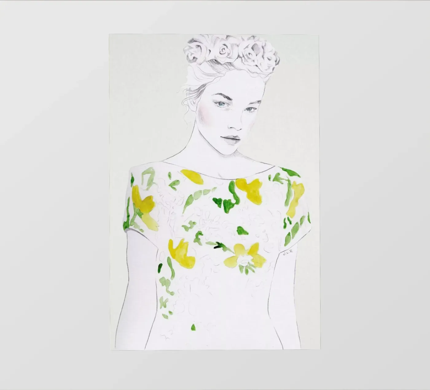 Pattern Study 1 backlit folie van Jenny Liz Rome