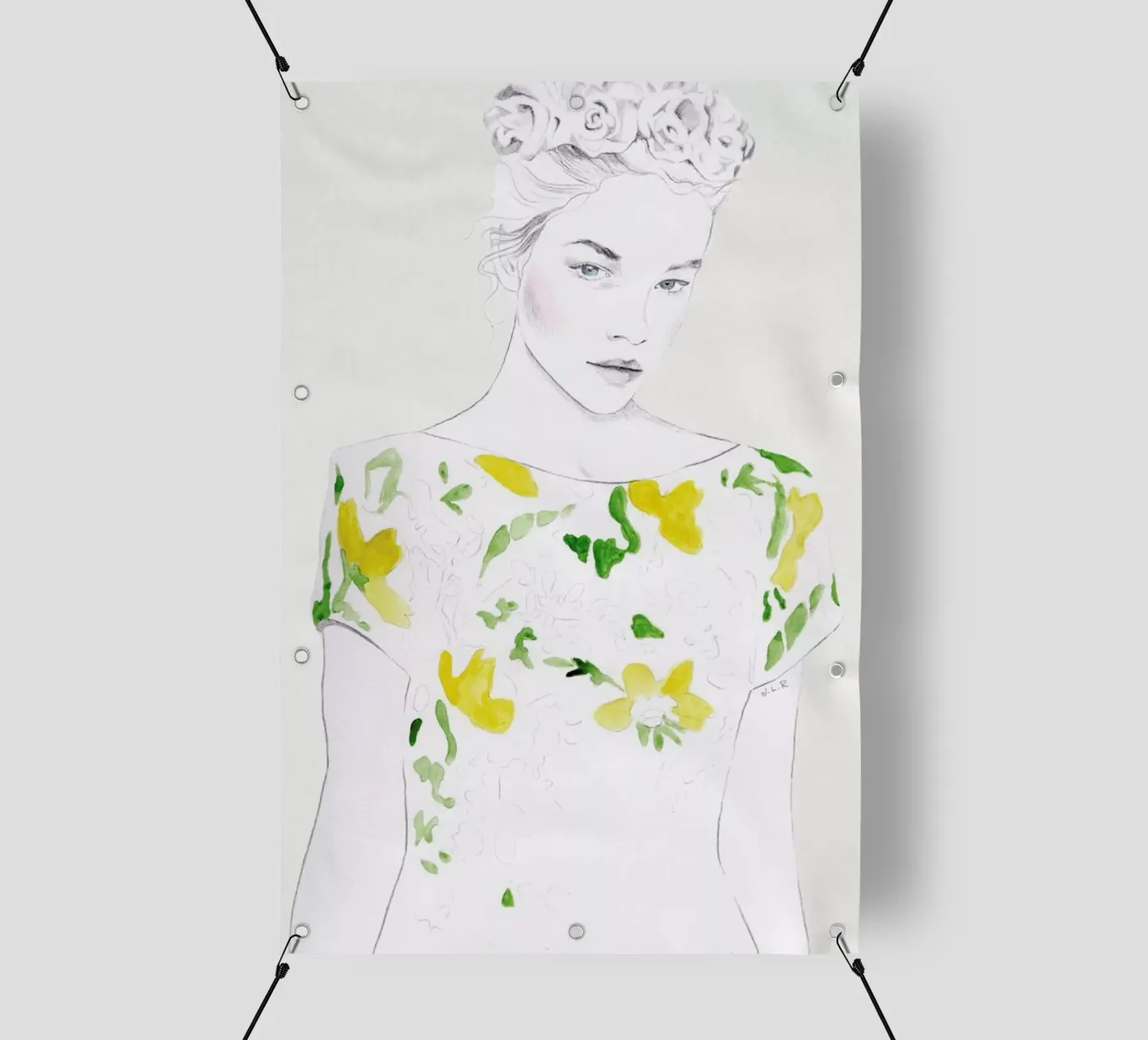 Pattern Study 1 bâche pvc de Jenny Liz Rome
