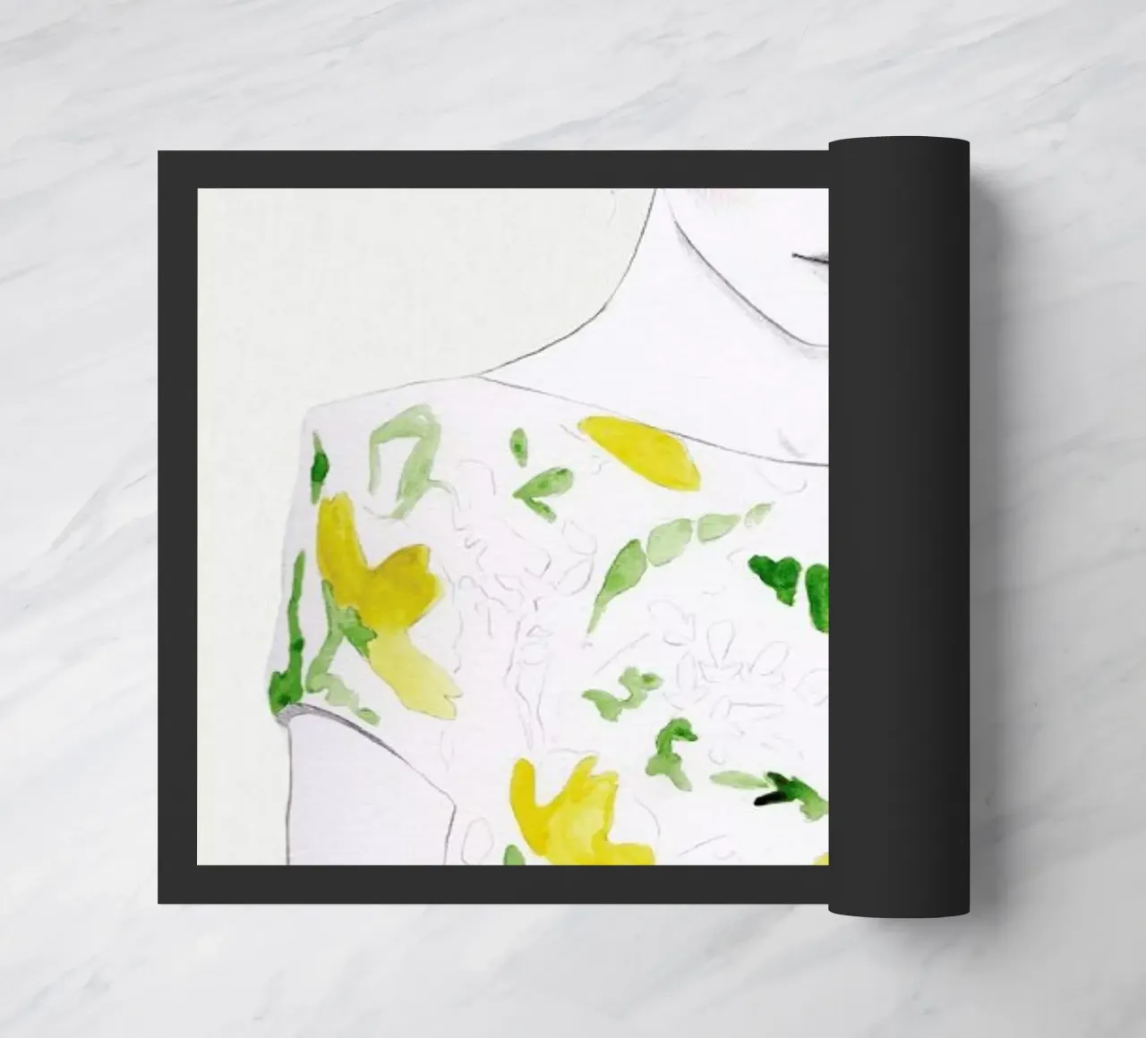 Pattern Study 1 deurmat van Jenny Liz Rome