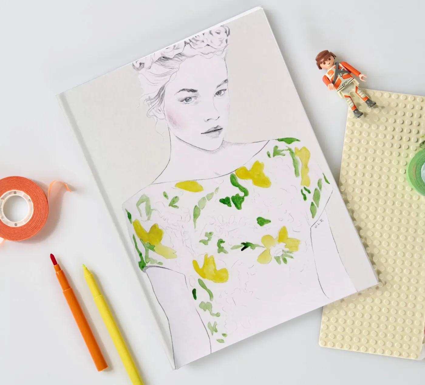 Pattern Study 1 Notizbuch von Jenny Liz Rome