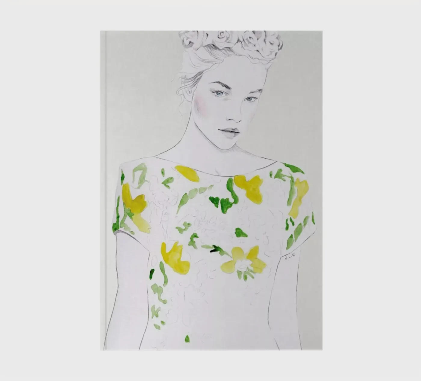 Pattern Study 1 Notizbuch von Jenny Liz Rome