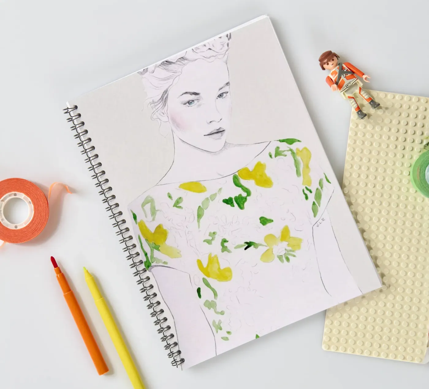 Pattern Study 1 Ringbuch von Jenny Liz Rome