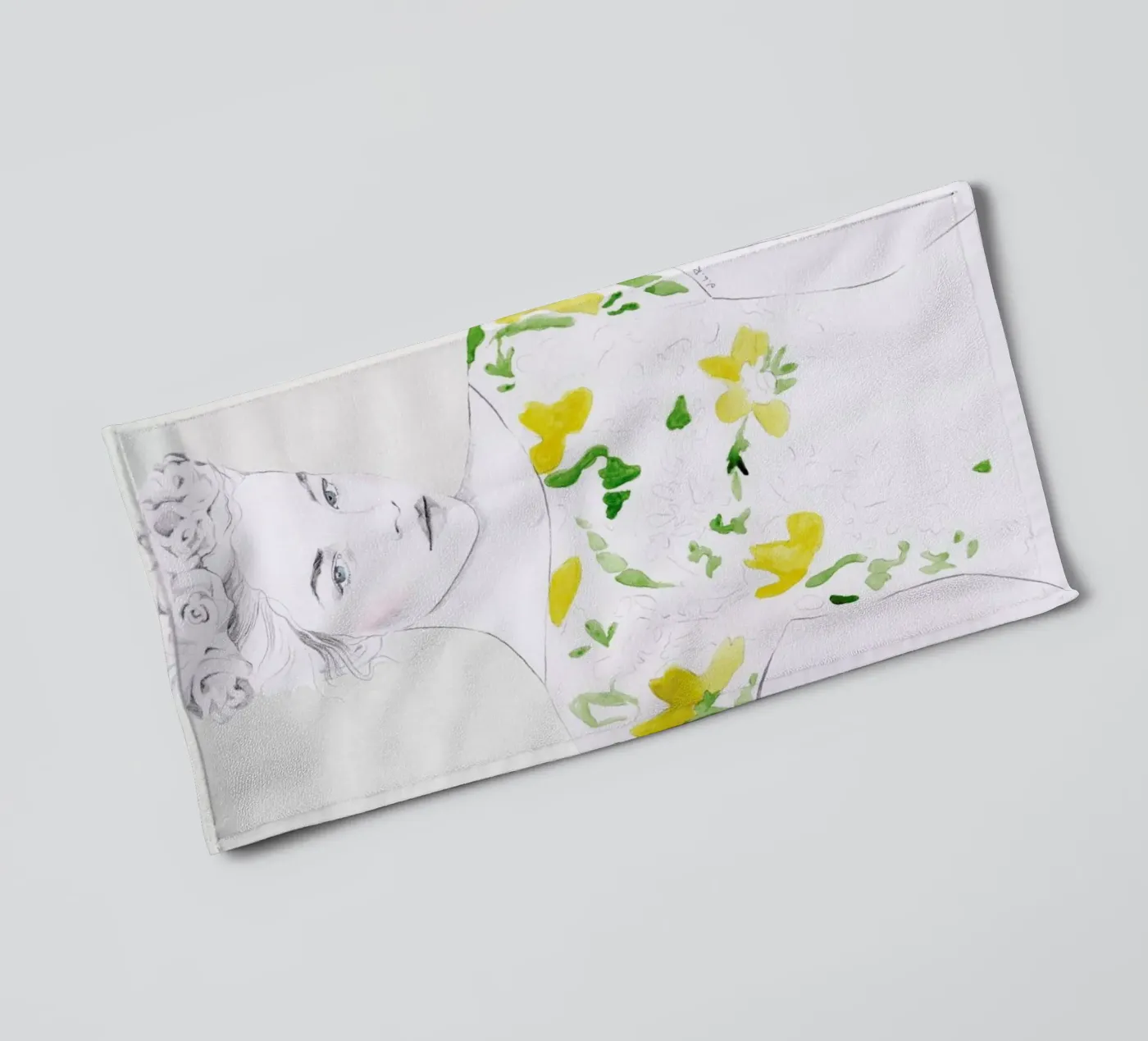 Pattern Study 1 towel by Jenny Liz Rome