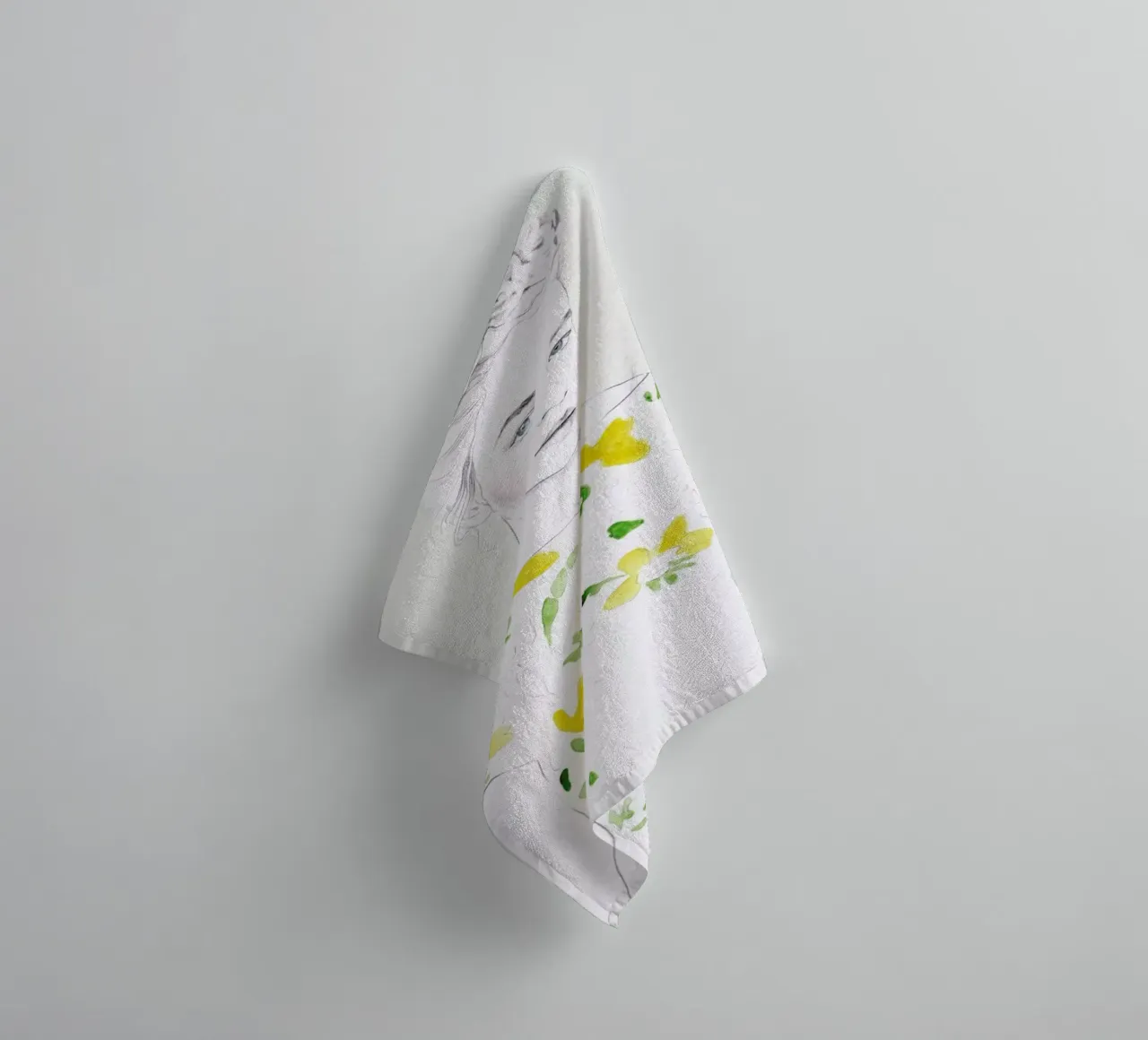 Pattern Study 1 badhanddoek van Jenny Liz Rome