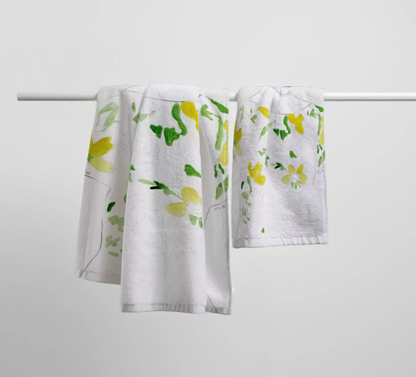 Pattern Study 1 towel by Jenny Liz Rome