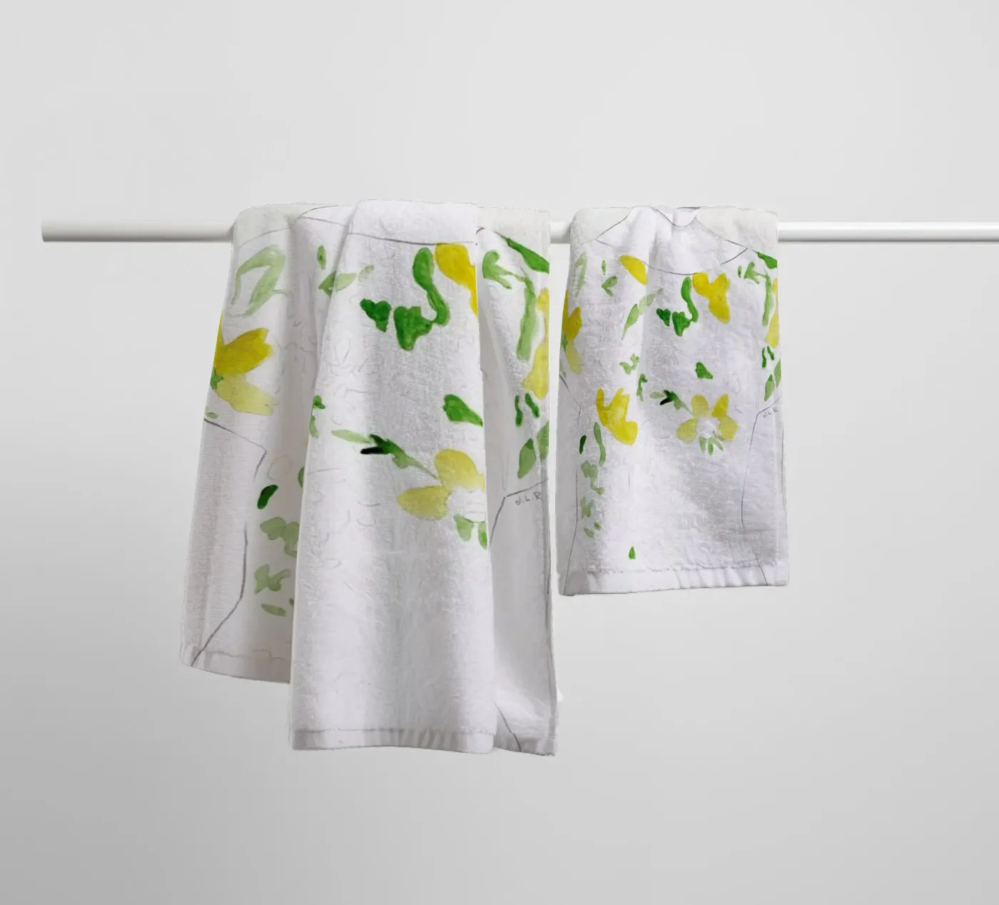 Pattern Study 1 asciugamano da bagno da Jenny Liz Rome