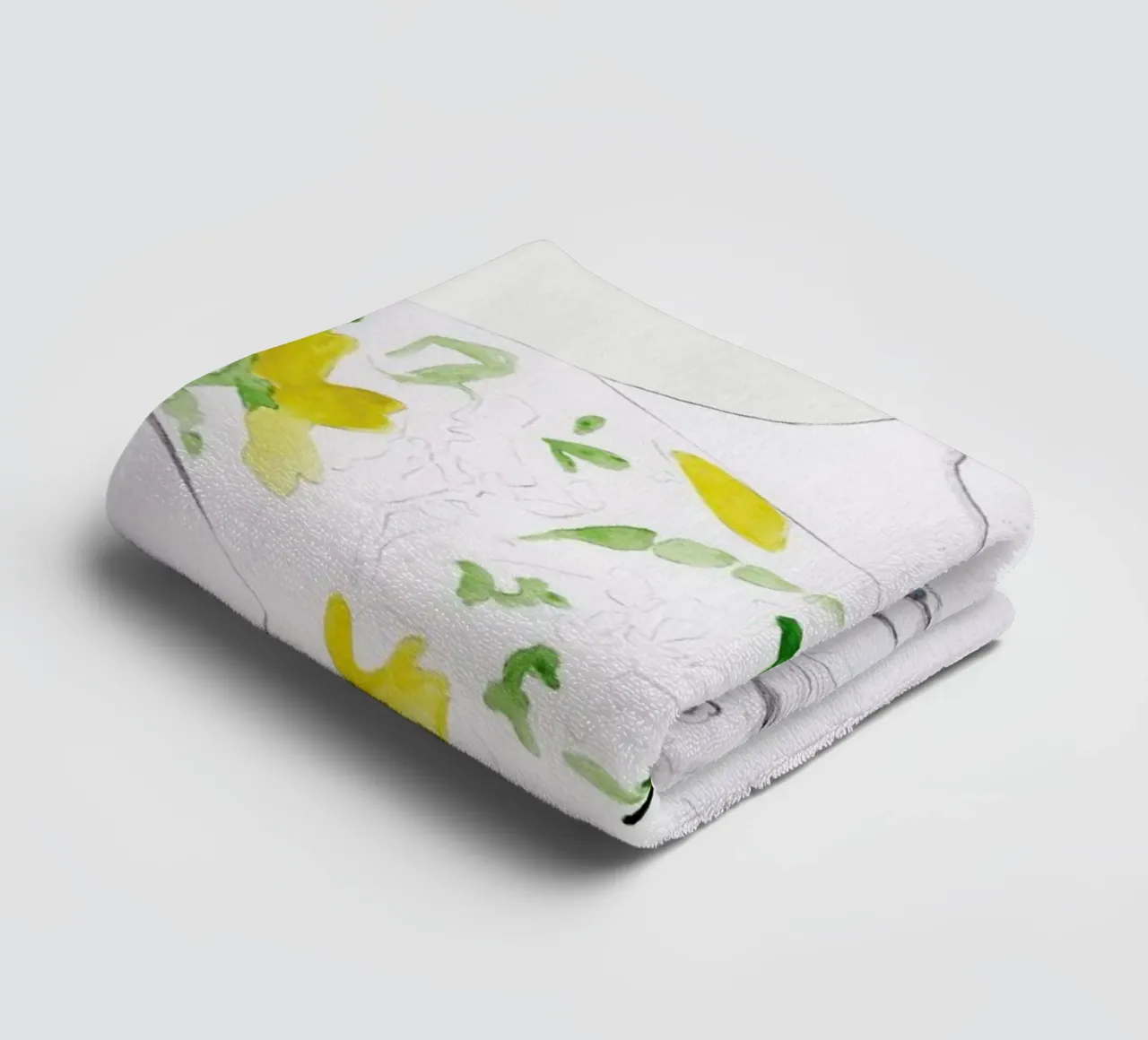 Pattern Study 1 badhanddoek van Jenny Liz Rome