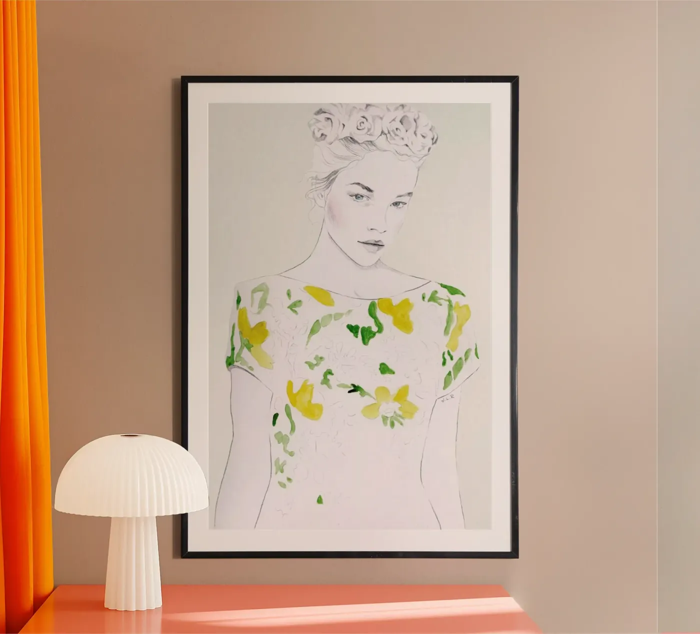 Pattern Study 1 poster by Jenny Liz Rome