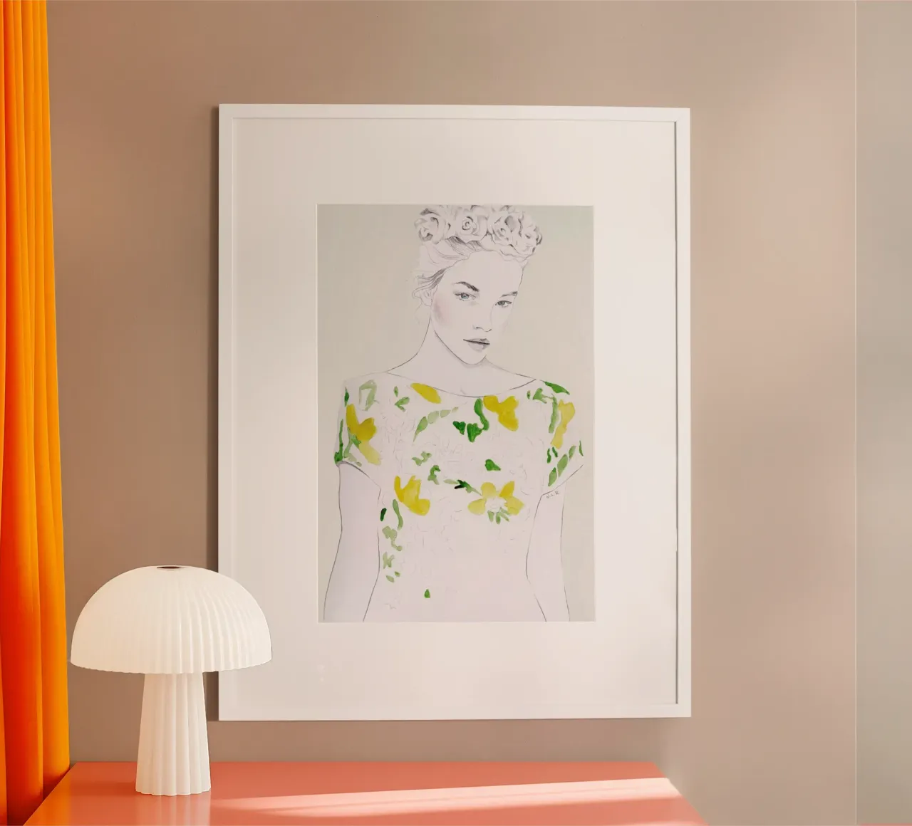 Pattern Study 1 poster de Jenny Liz Rome