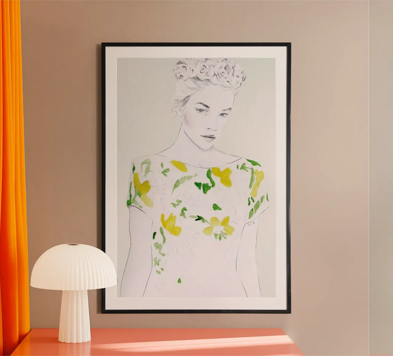 Pattern Study 1 poster de Jenny Liz Rome