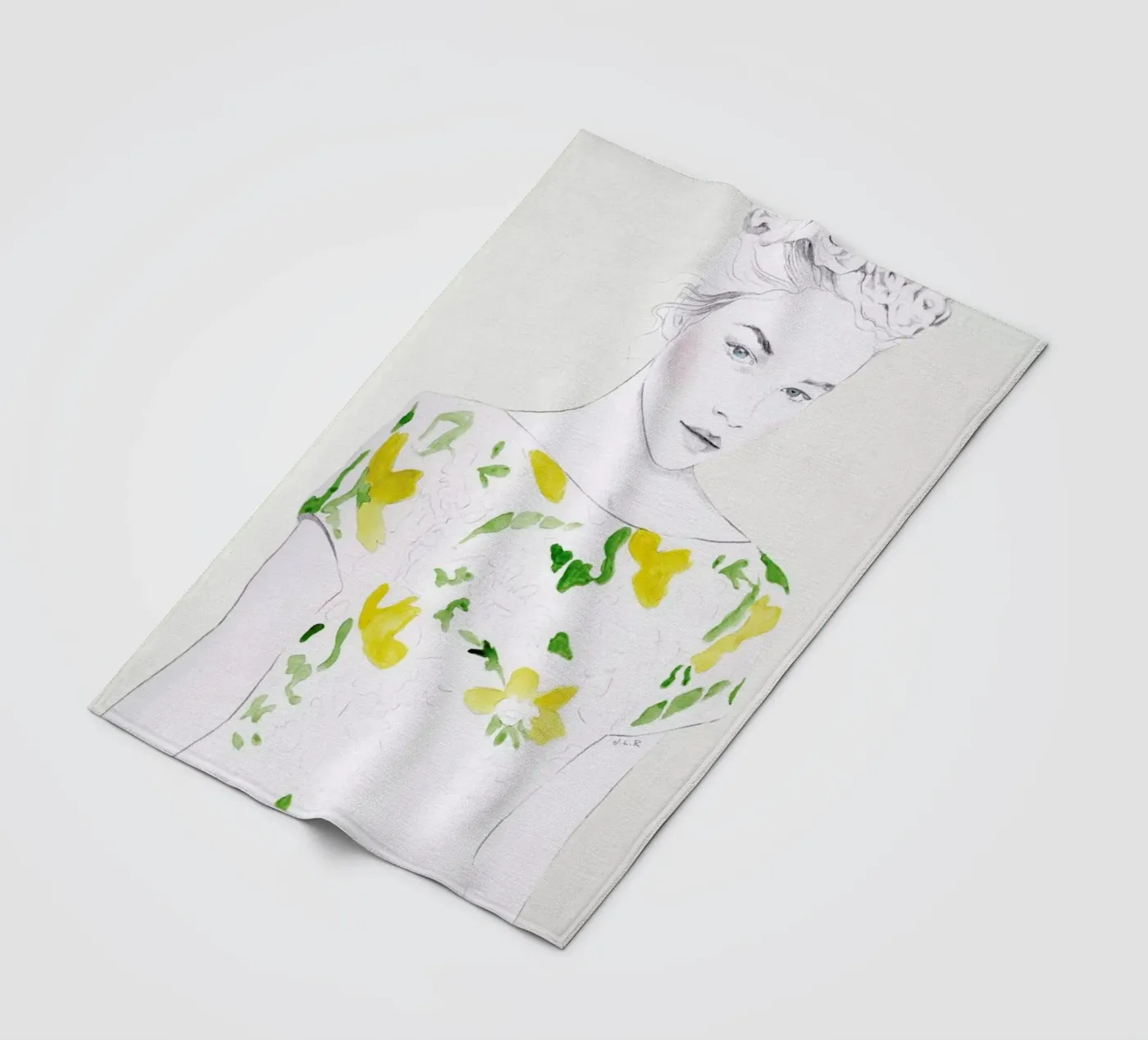Pattern Study 1 fleece blanket by Jenny Liz Rome
