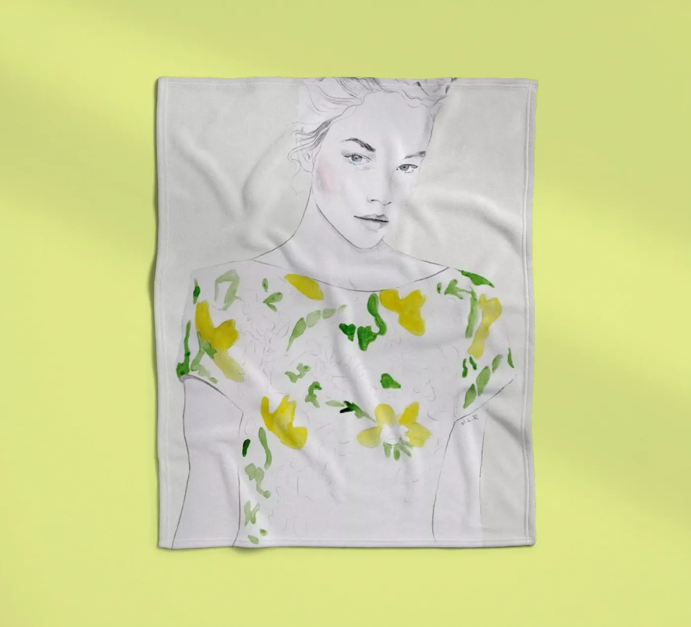 Pattern Study 1 Fleecedecke von Jenny Liz Rome