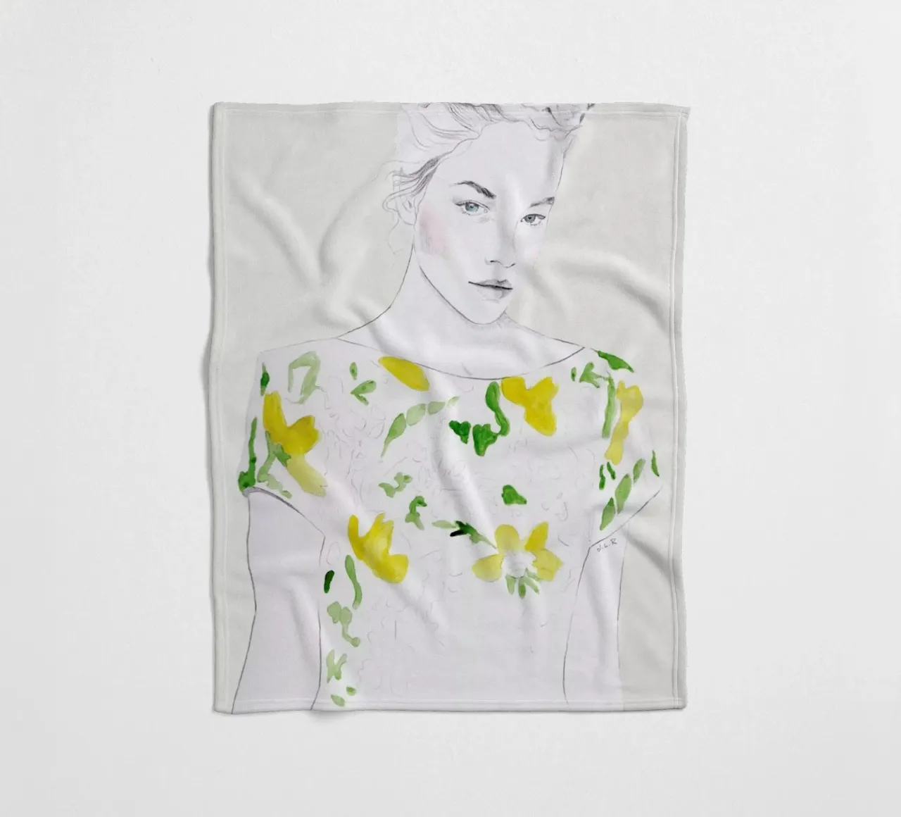 Pattern Study 1 coperta in pile da Jenny Liz Rome