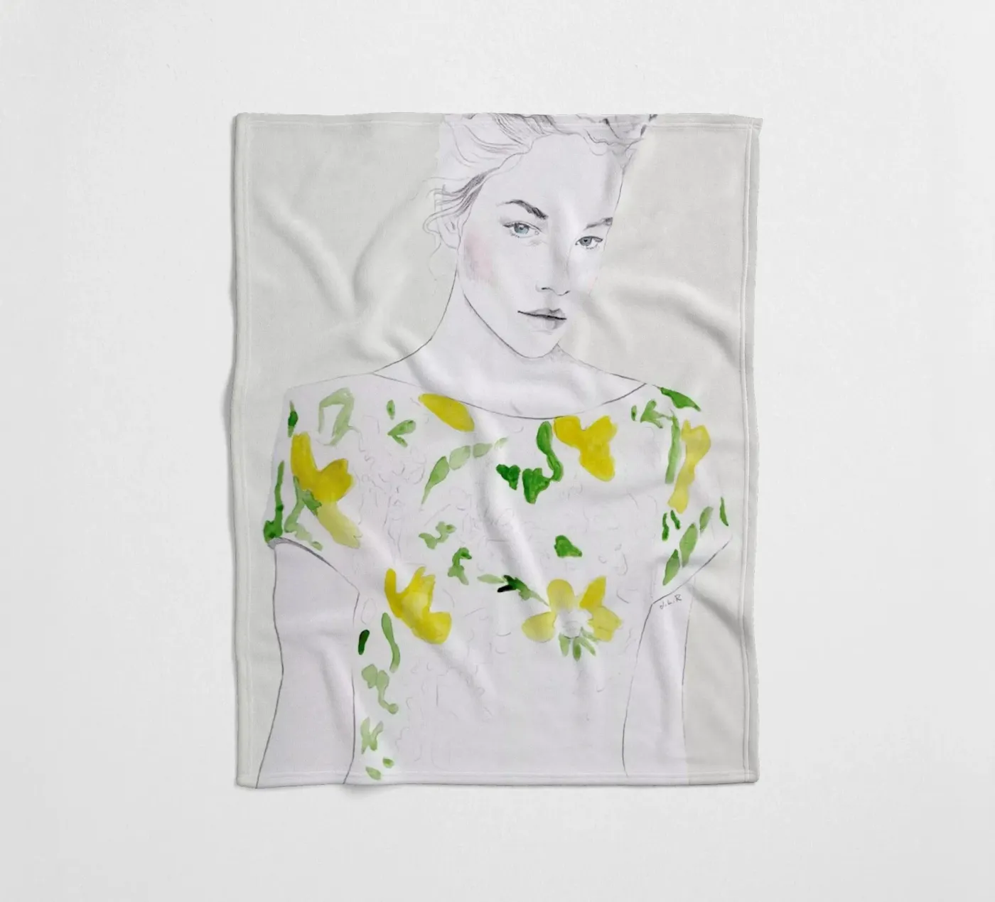 Pattern Study 1 Fleecedecke von Jenny Liz Rome