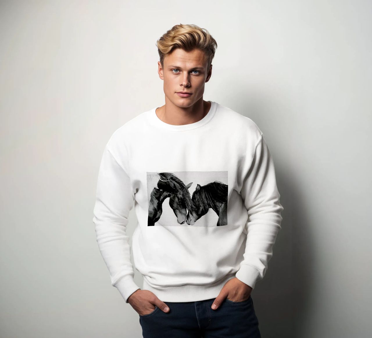 Print 185 felpa da Lila x Lola
