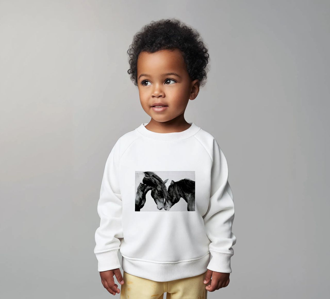 Print 185 felpa neonato da Lila x Lola