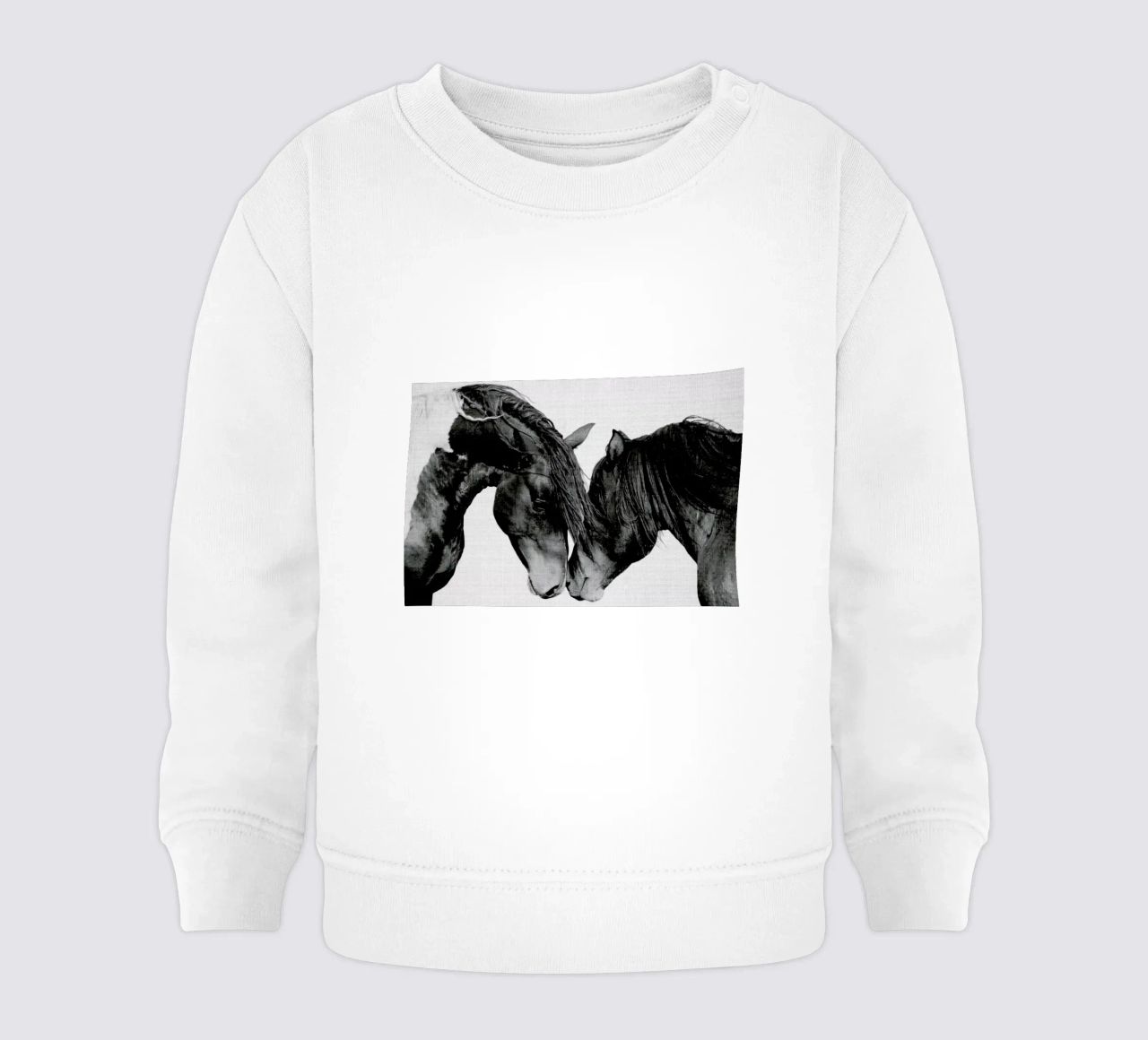 Print 185 felpa neonato da Lila x Lola