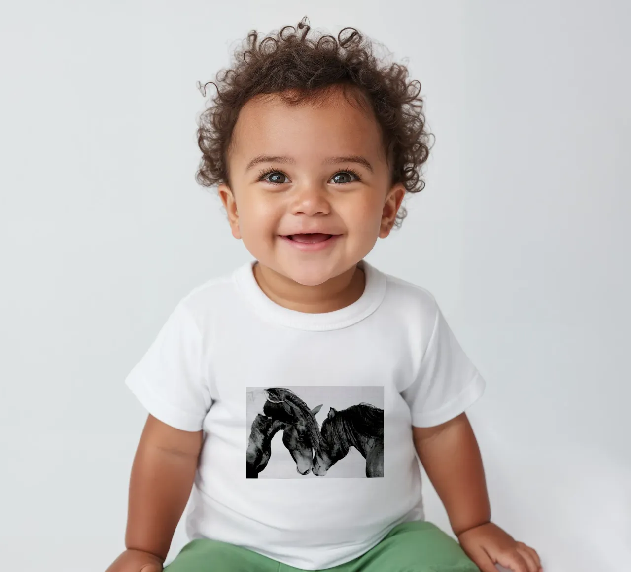 Print 185 baby t-shirt by Lila x Lola