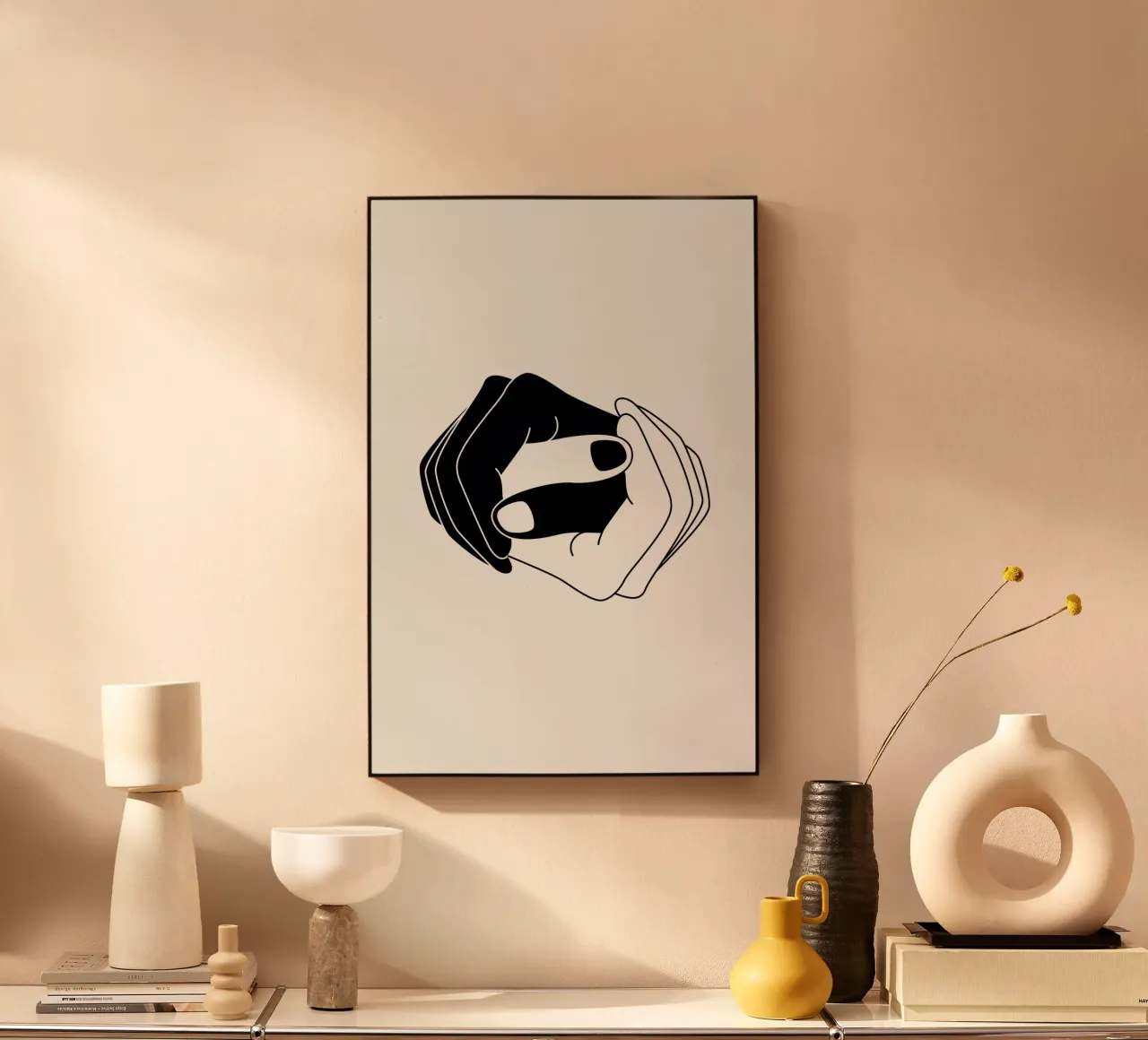 Yin and Yang alluminio dibond da Wuukasch
