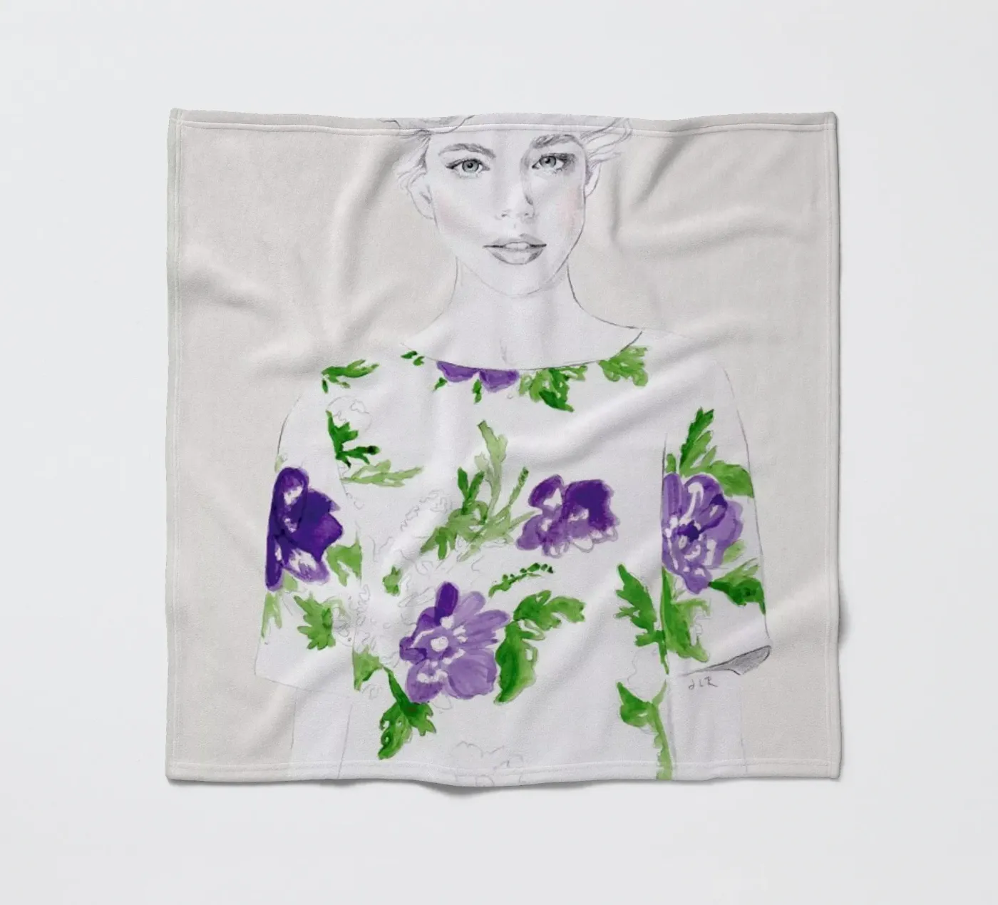 Pattern Study 2 coperta in pile da Jenny Liz Rome