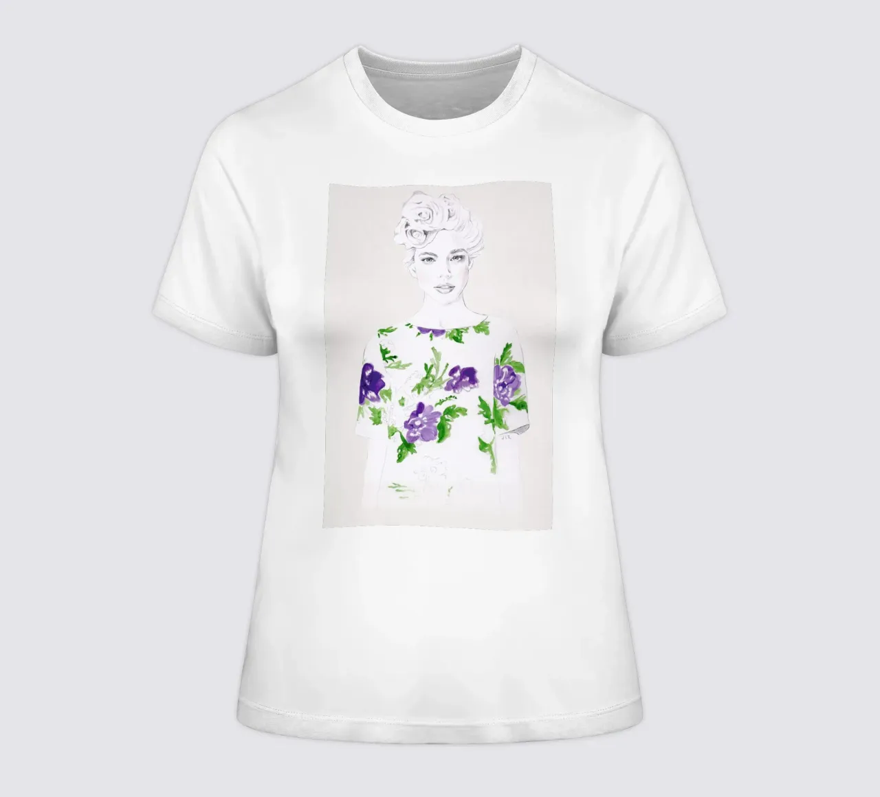 Pattern Study 2 t-shirt da donna da Jenny Liz Rome