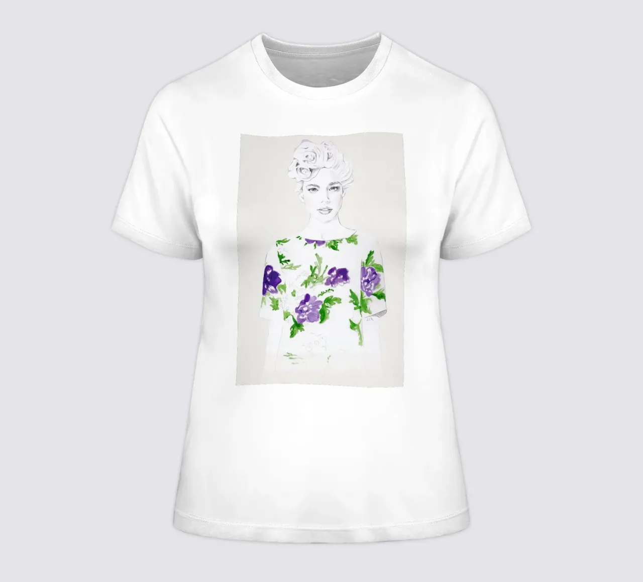 Pattern Study 2 t-shirt da donna da Jenny Liz Rome