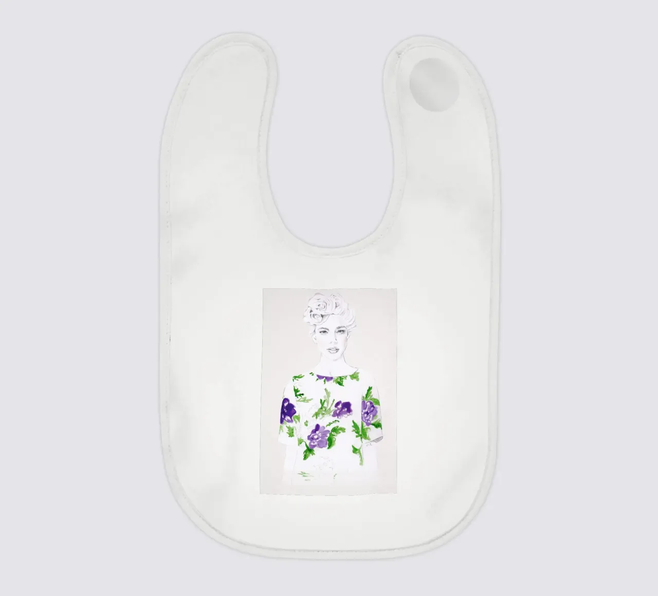 Pattern Study 2 Babylätzchen von Jenny Liz Rome