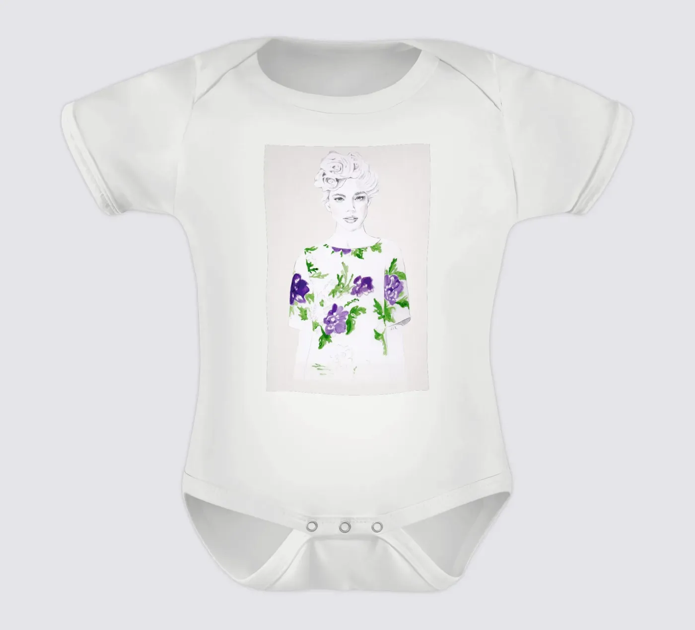 Pattern Study 2 body bébé de Jenny Liz Rome