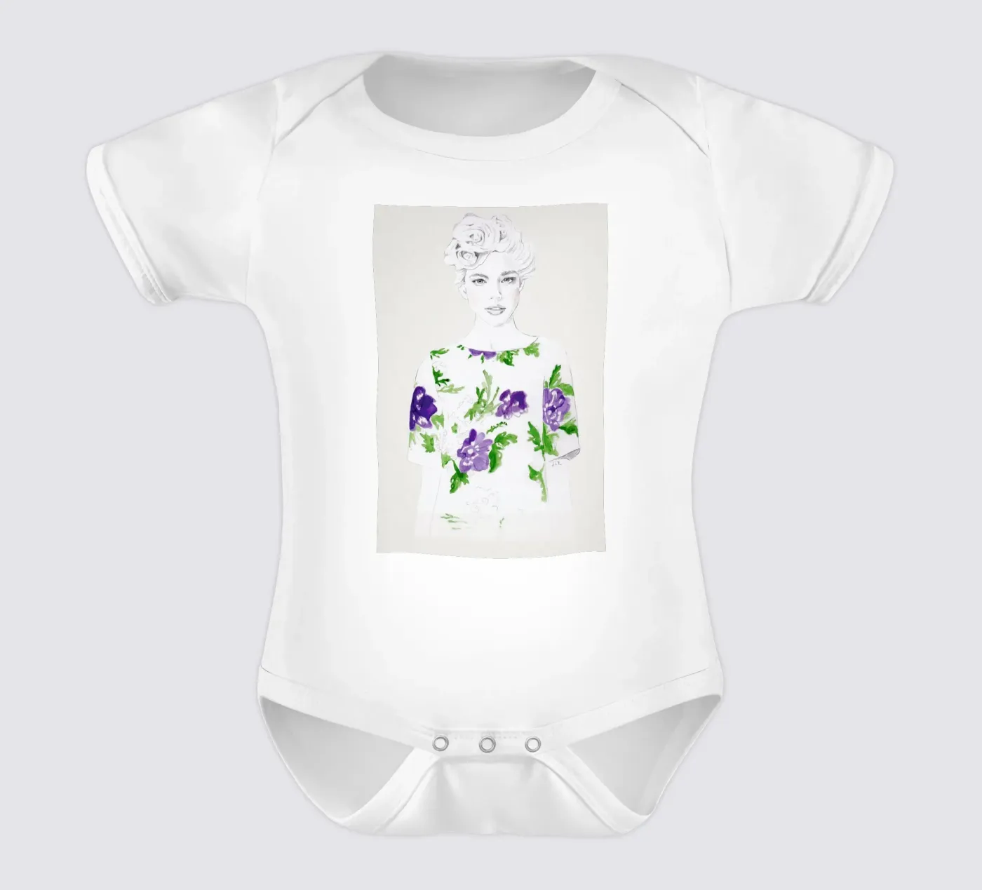 Pattern Study 2 body bébé de Jenny Liz Rome