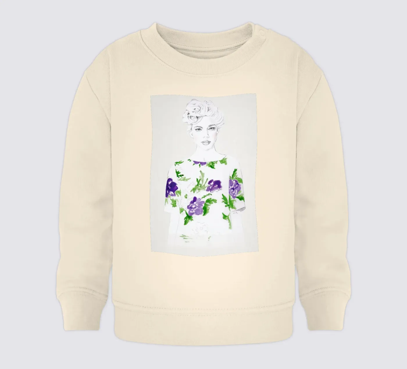 Pattern Study 2 sweat pour bébé de Jenny Liz Rome