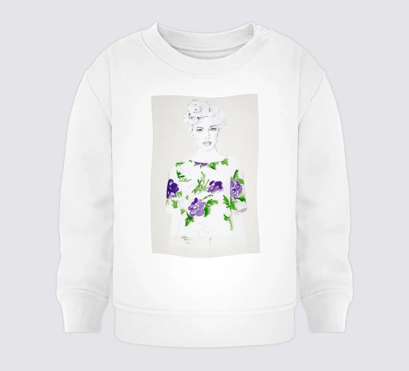 Pattern Study 2 sweat pour bébé de Jenny Liz Rome