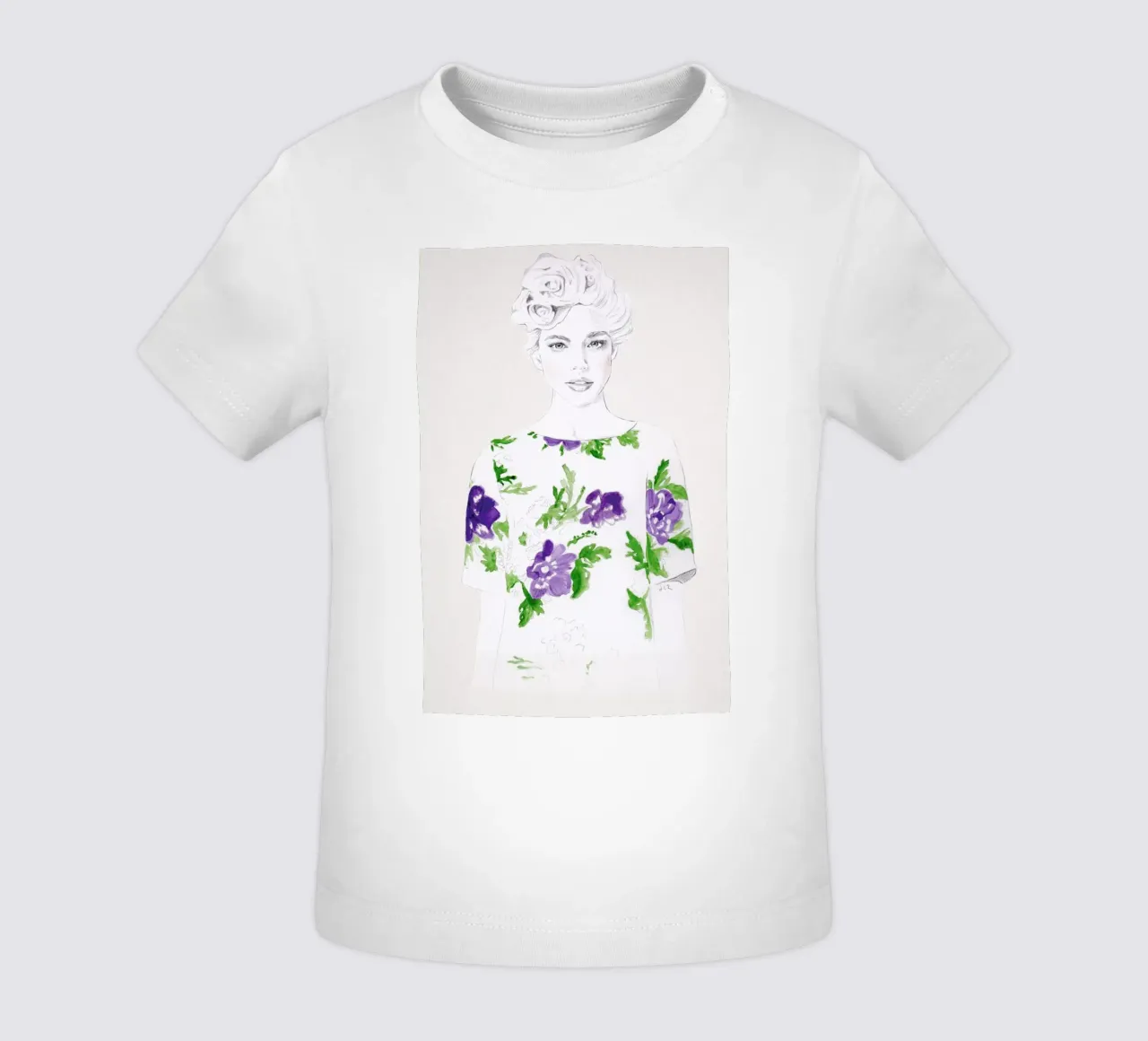 Pattern Study 2 maglietta neonato da Jenny Liz Rome