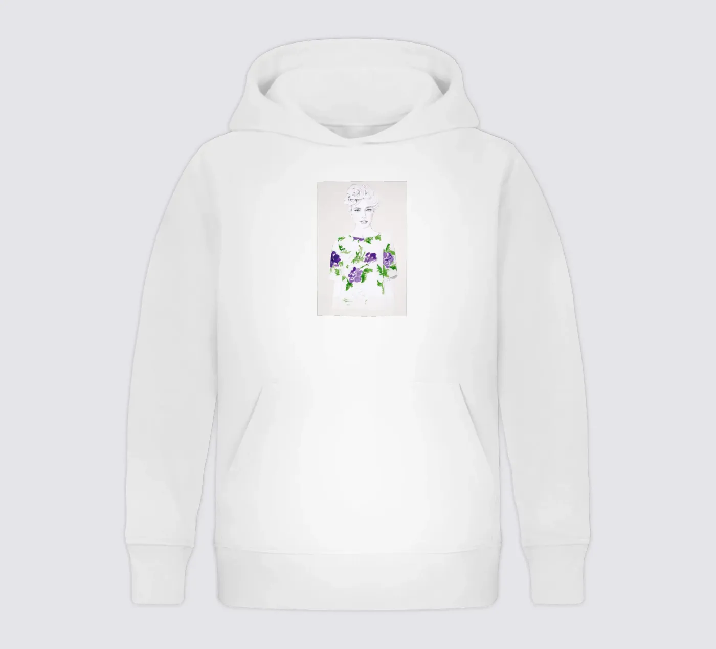 Pattern Study 2 kinder hoodie van Jenny Liz Rome