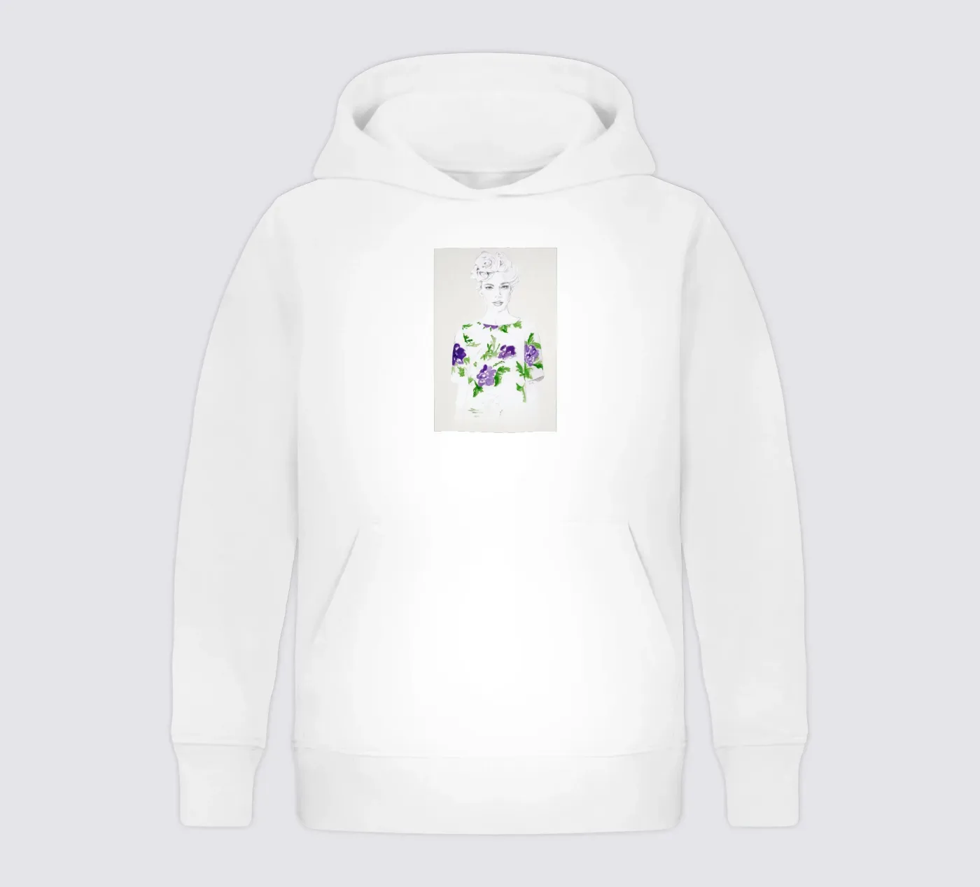 Pattern Study 2 kinder hoodie van Jenny Liz Rome
